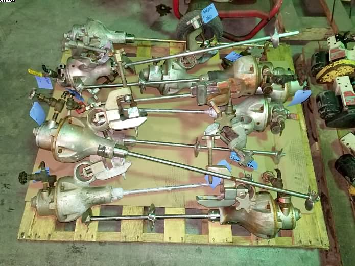 MIXMOR / GAST Air Mixers, shafts range in length from 18 to 32".